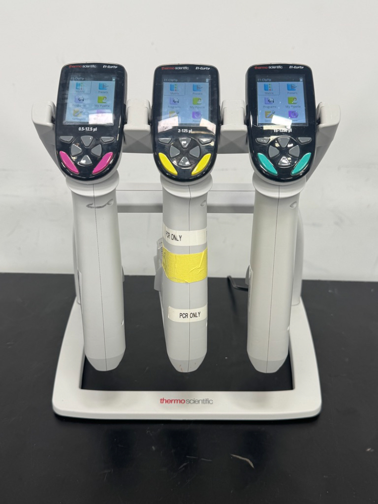Image of Thermo Scientific E1-ClipTip Electronic Equalizers and Stand